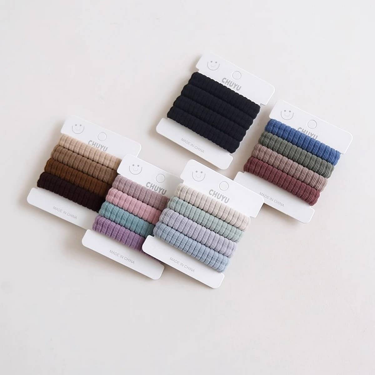 HIGH ELASTICITY SIMPLE PONYTAIL HAIR TIES_CWAHA1131