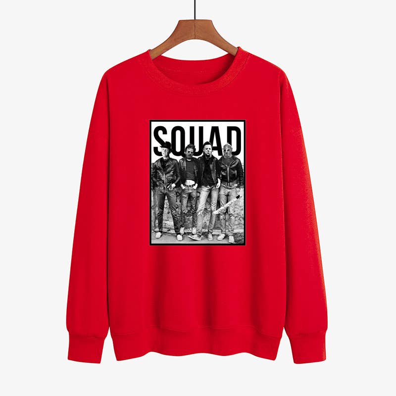 Ghost-Catching Team'S Trendy Printed Hoodie