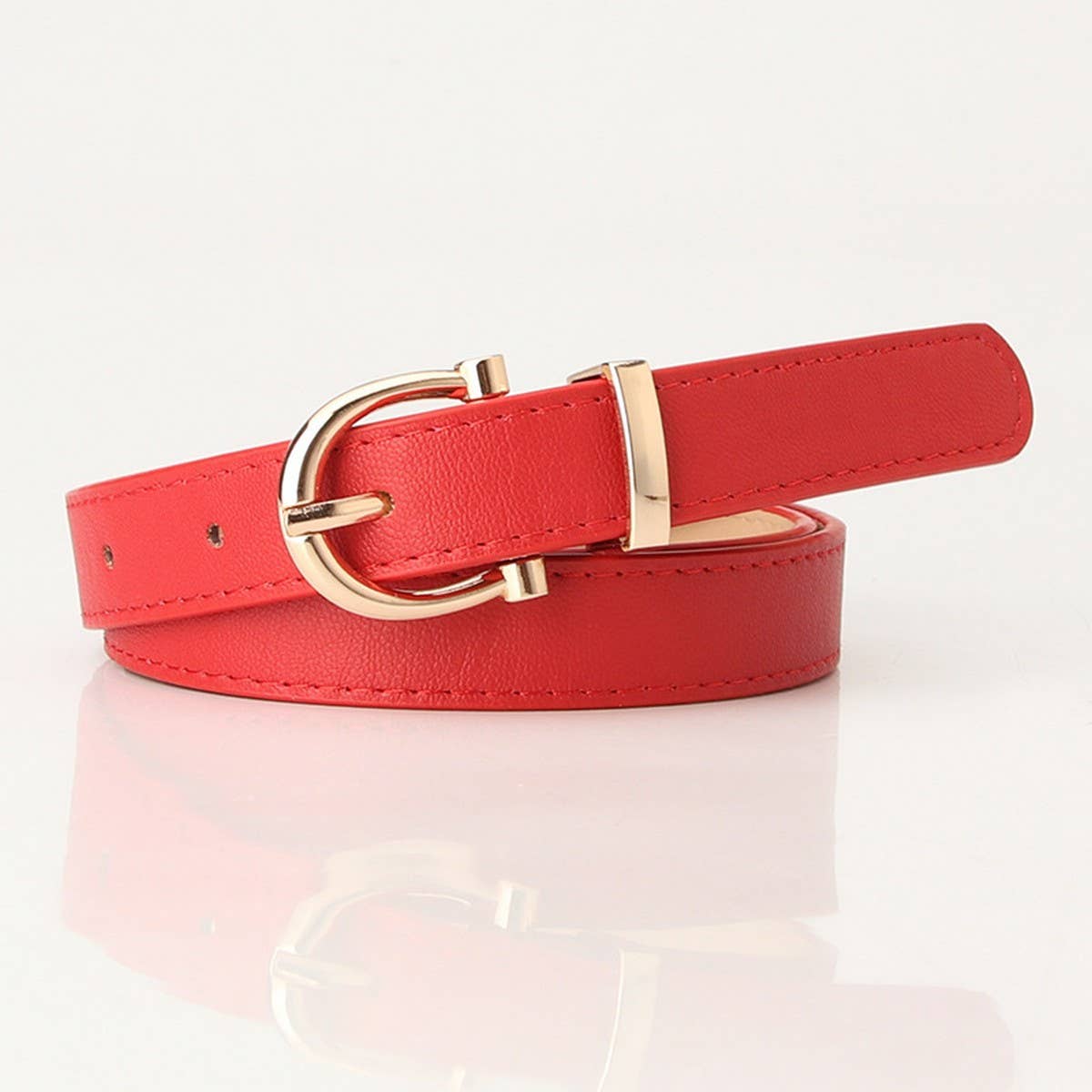 CLASSIC SIMPLE THIN BELTS FOR CLOTHING MATCHING_CWABE0392