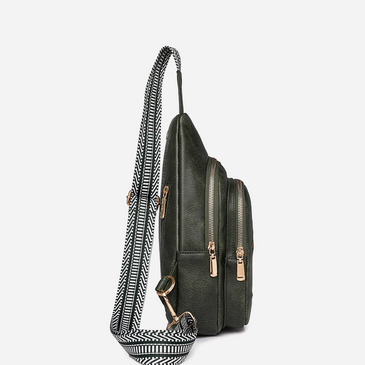 2024 NEW SIMPLE PU CHEST BAG_CWAB2734