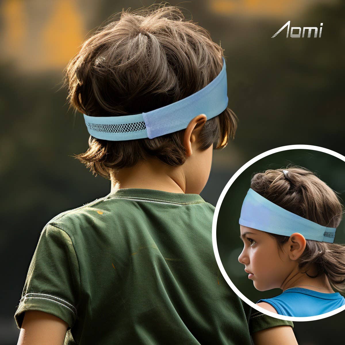 Kids Antibacterial Sports Headband for Running