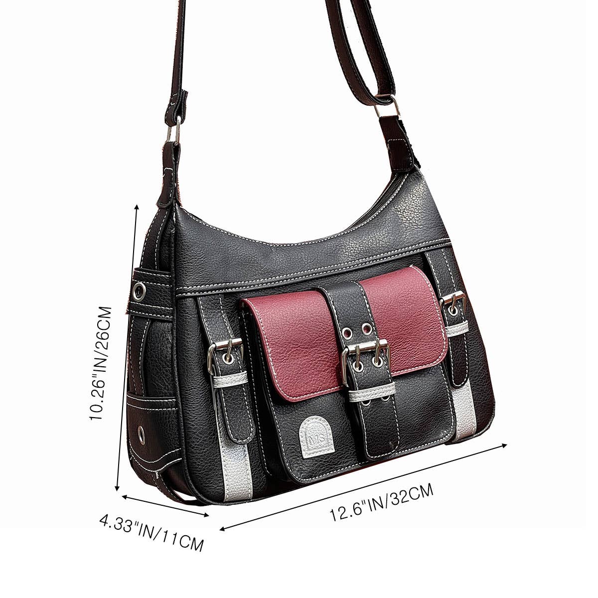 WOMEN CONTRAST BAG CROSSBODY BAG_CWAB0974