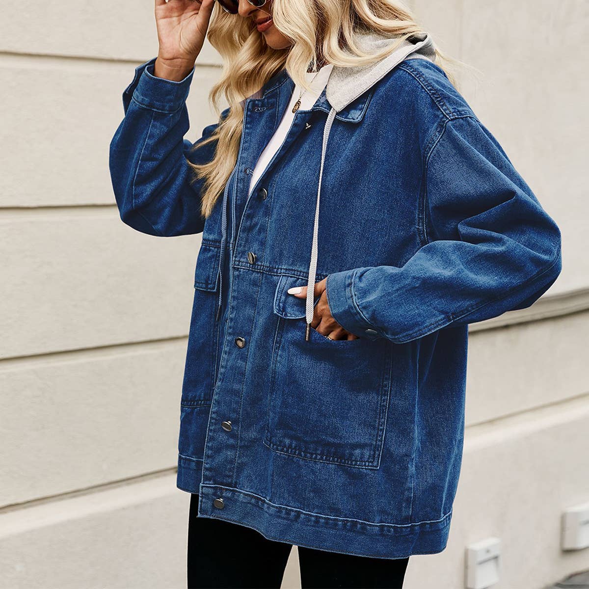 Classic Retro Slimming Denim Coat ? Casual Fit