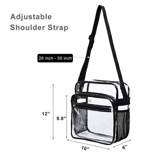 TRANSPARENT CROSSBODY BAG PORTABLE SHOULDER BAG_CWAB1315