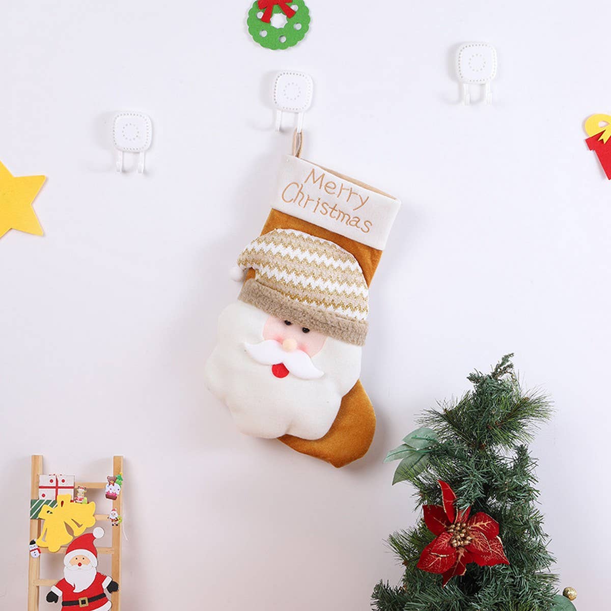 CHRISTMAS CUTE CARTOON CHRISTMAS STOCKINGS