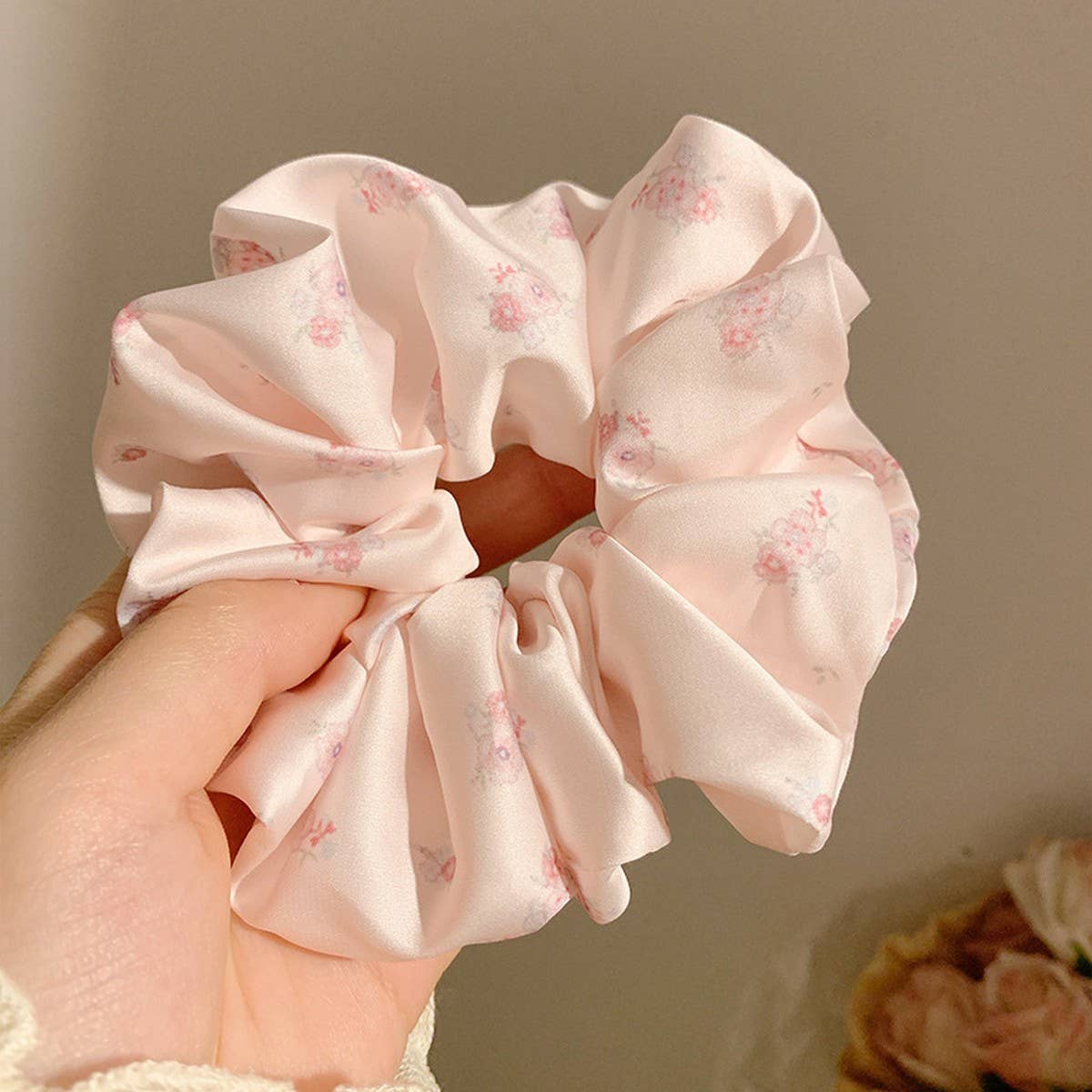 PINK FLORAL BOW HAIRBAND FASHION HEADDRESS_CWAHA3708