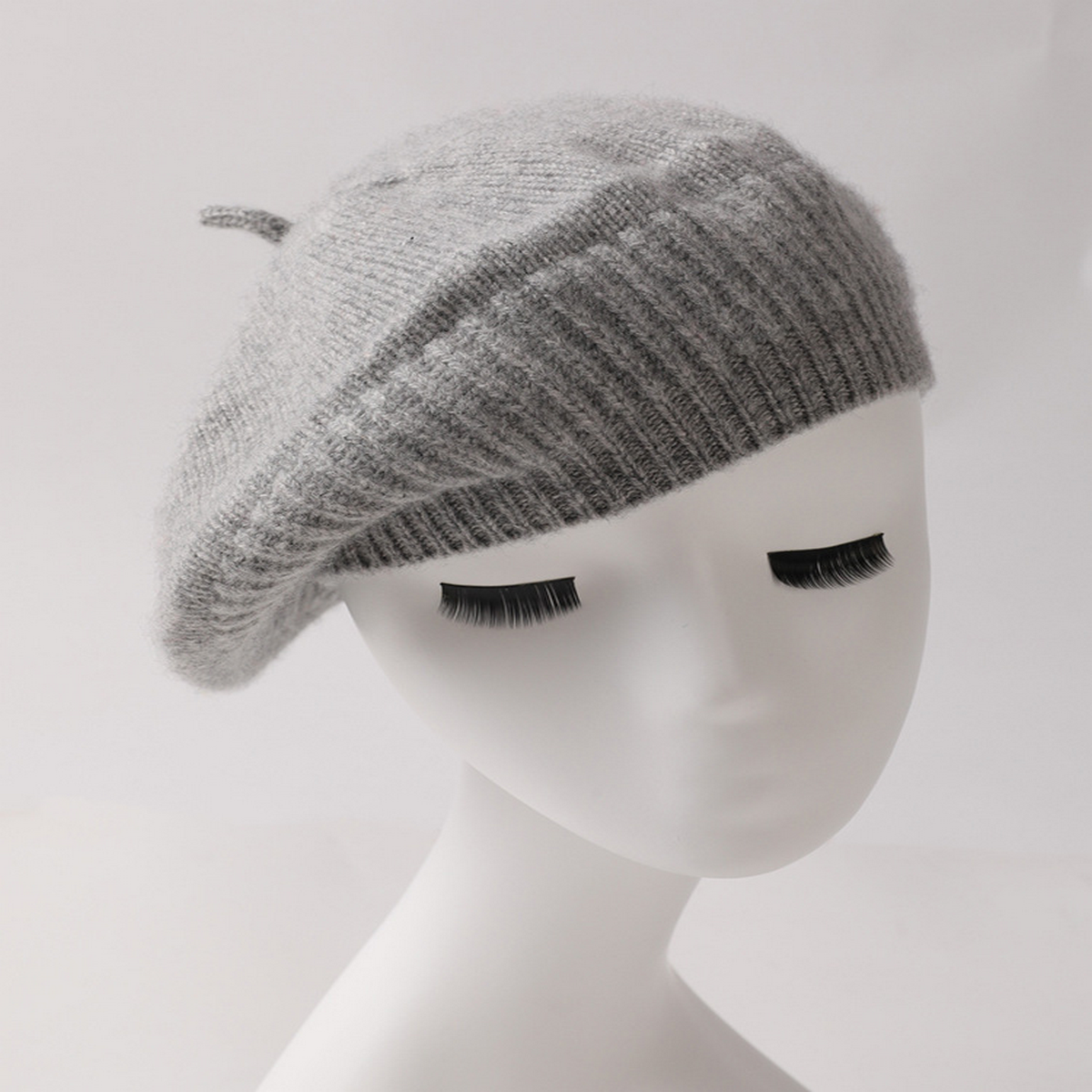 Winter Knit Beret ? Outdoor Cashmere Hat_CWAH3997