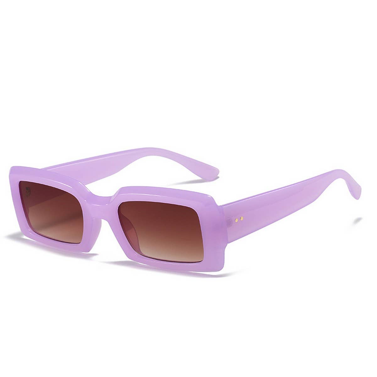 JELLY COLOR FRAME SQUARE BEACH SHADE SUNGLASSES