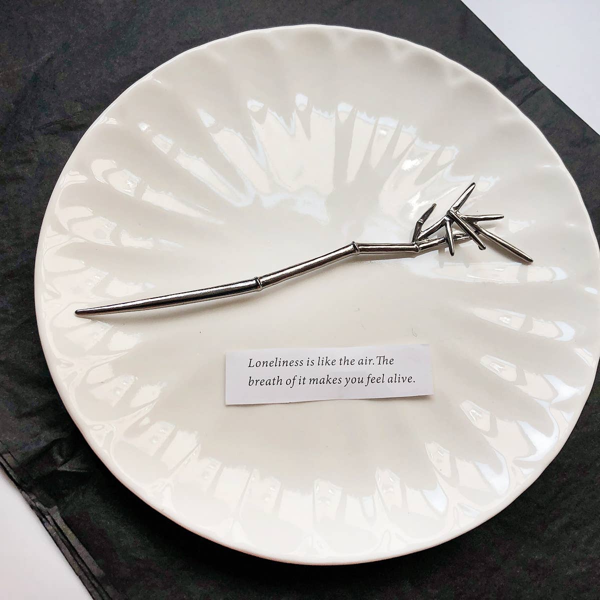 Simple metal hairpins ancient-style accessories