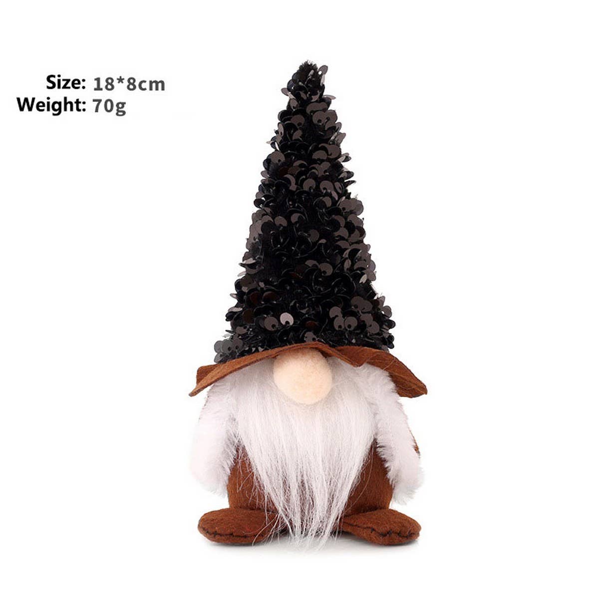 Sequin Faceless Santa Plush Doll for Party_CWAJE5305