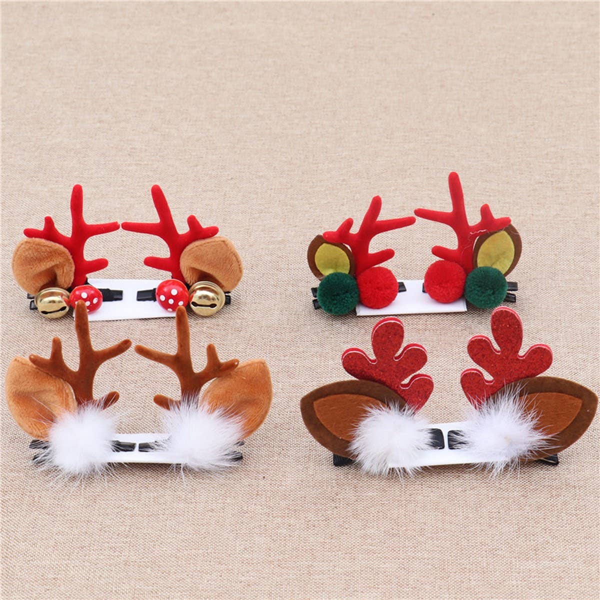 CHRISTMAS CUTE ELK ANTLERS CHILDREN'S HAIRPIN