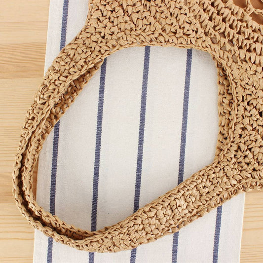 HOLLOW PAPER ROPE LARGE CAPACITY STRAW BAG_CWAB2011