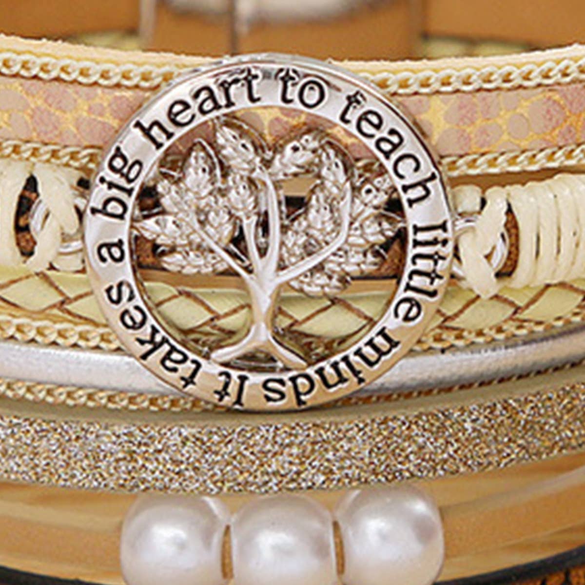 BOHEMIAN MAGNETIC CLASP MULTI-LAYER BRACELET_CWAJE1459