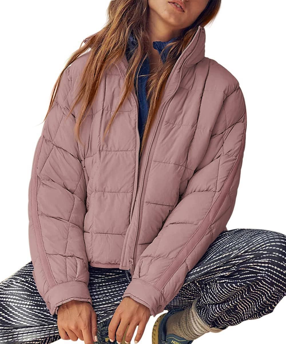 LIGHTWEIGHT ZIPPER COMPRESSIBLE SHORT DOWN JACKET