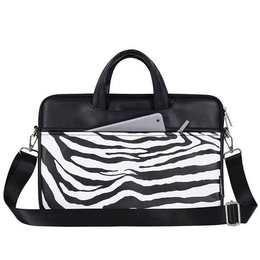 NEW ZEBRA PRINT LAPTOP SLEEVE BAG_CUAB0248