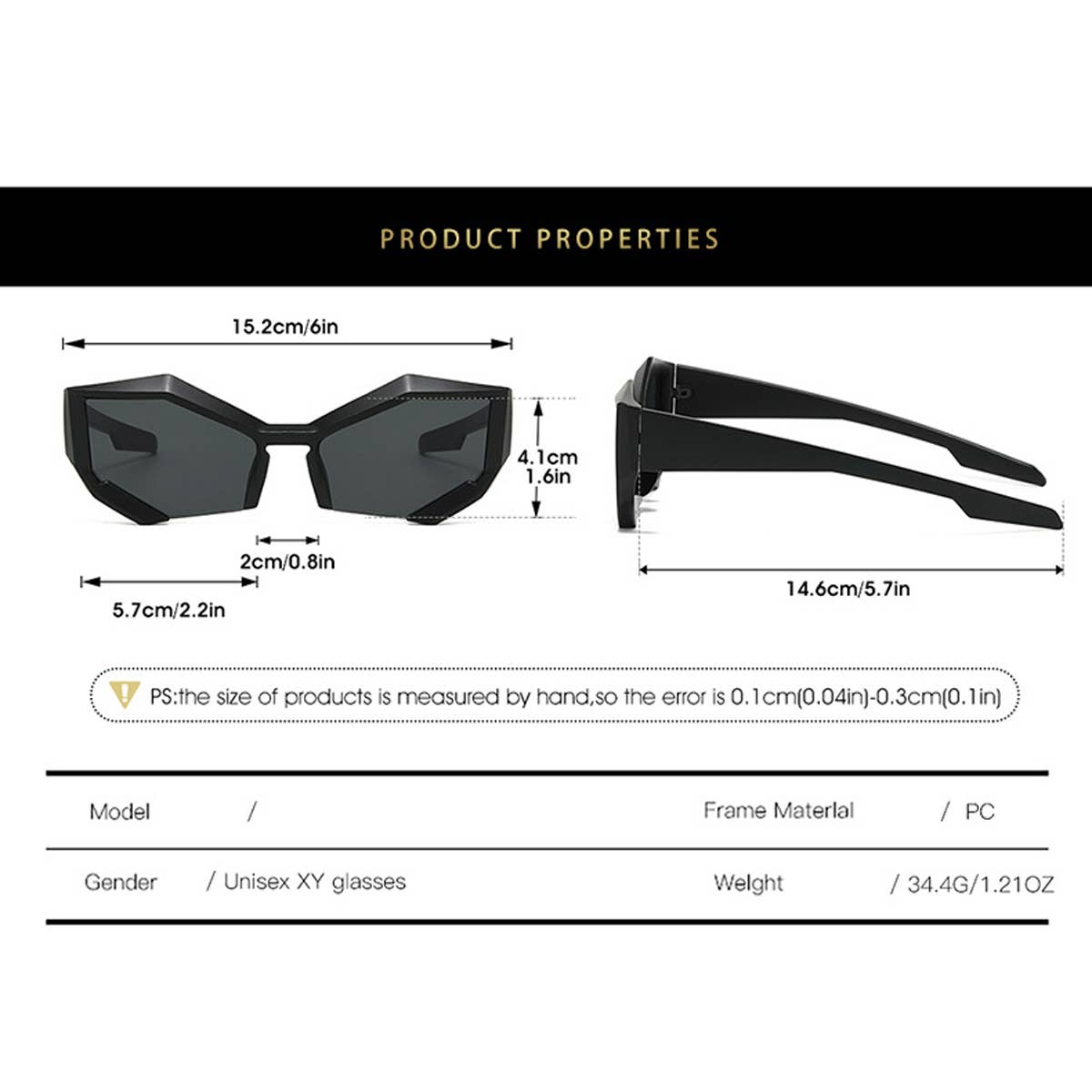 FASHION CUT EDGE SUNGLASSES_CWASG0471