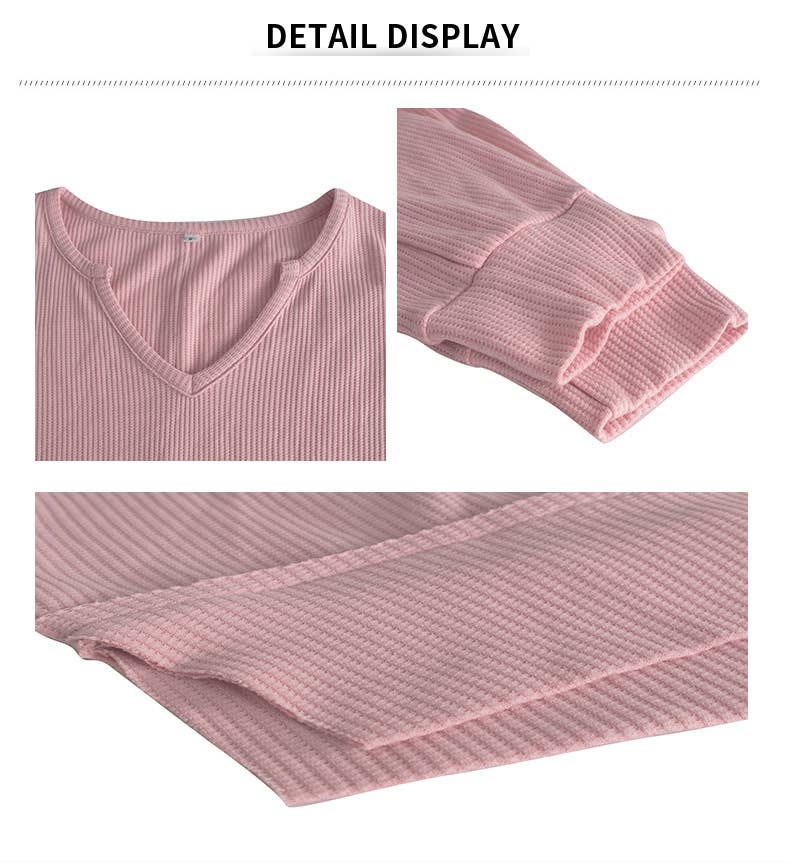 BAGGY SHORT FRONT LONG BACK SOLID COLOR T-SHIRT