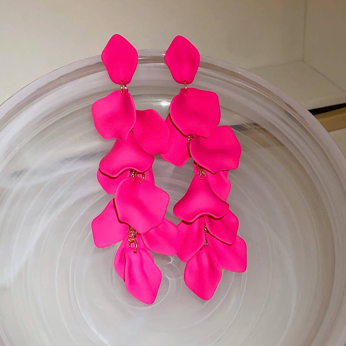 RETRO WATER DROP GEOMETRIC SIMPLE EARRINGS