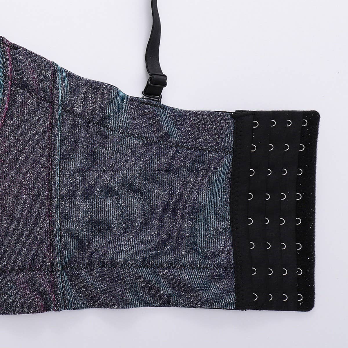 ILLUSIONARY GOLD POWDER SPARKLING FISHBONE CORSET