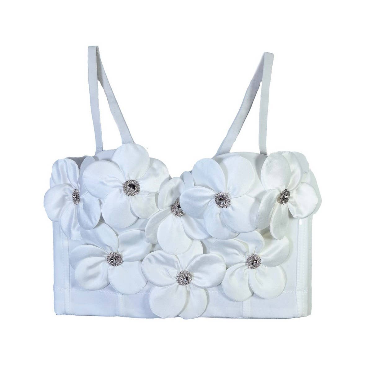 CREATIVE FLOWER HIGH-END HERRINGBONE BRA