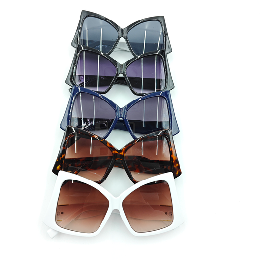 IRREGULAR LARGE FRAME SUNGLASSES