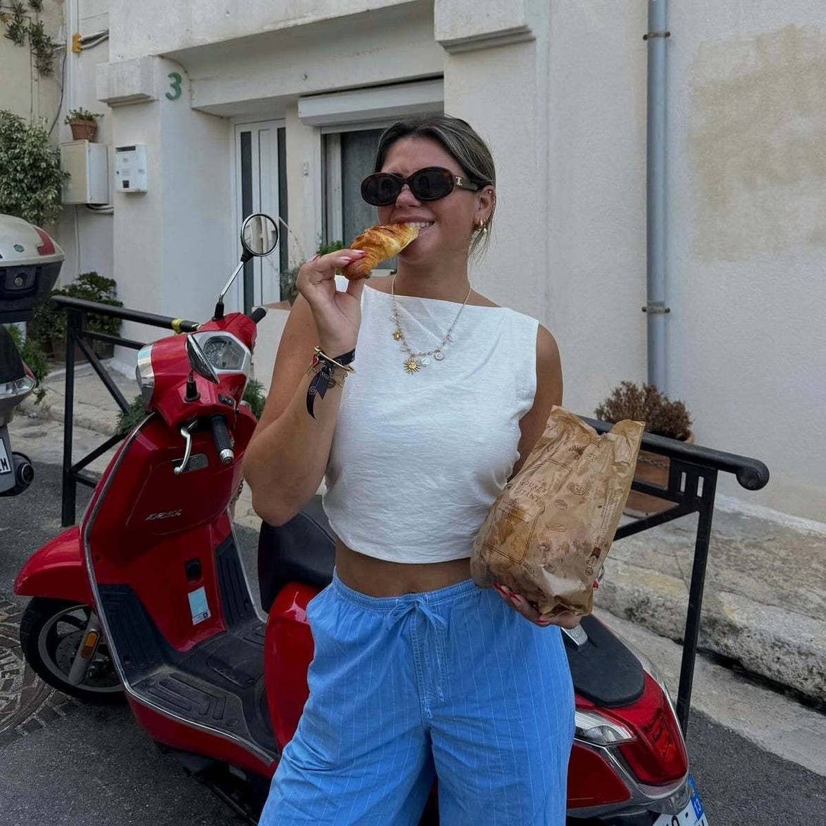 Summer seaside personality shell necklace_CWMM5716