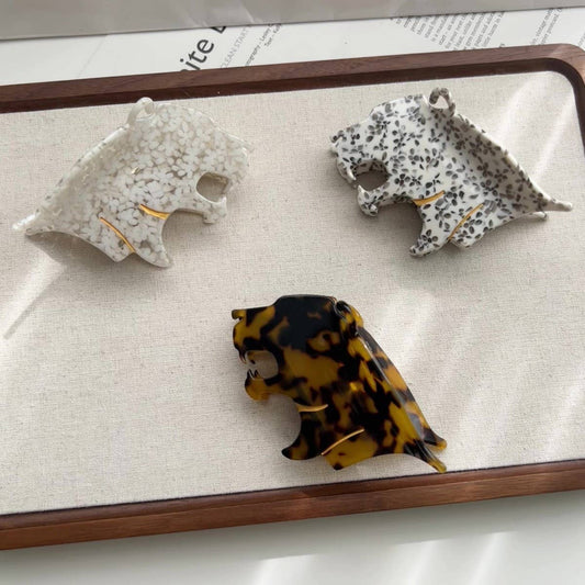 New Acetate Leopard Claw Clip ?Medium Cartoon Clip