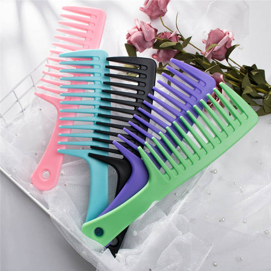 LARGE-TOOTH SHAMPOOING COMB FOR CURLY HAIR_CWMM0899