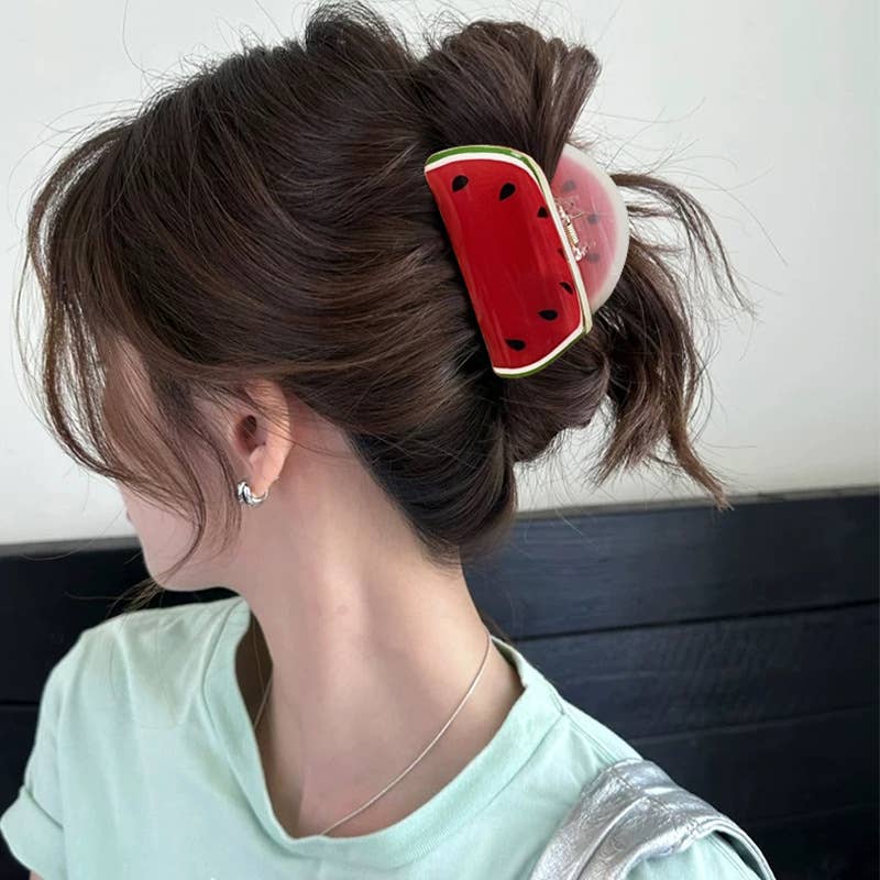 Creative fruit acrylic medium size gripper