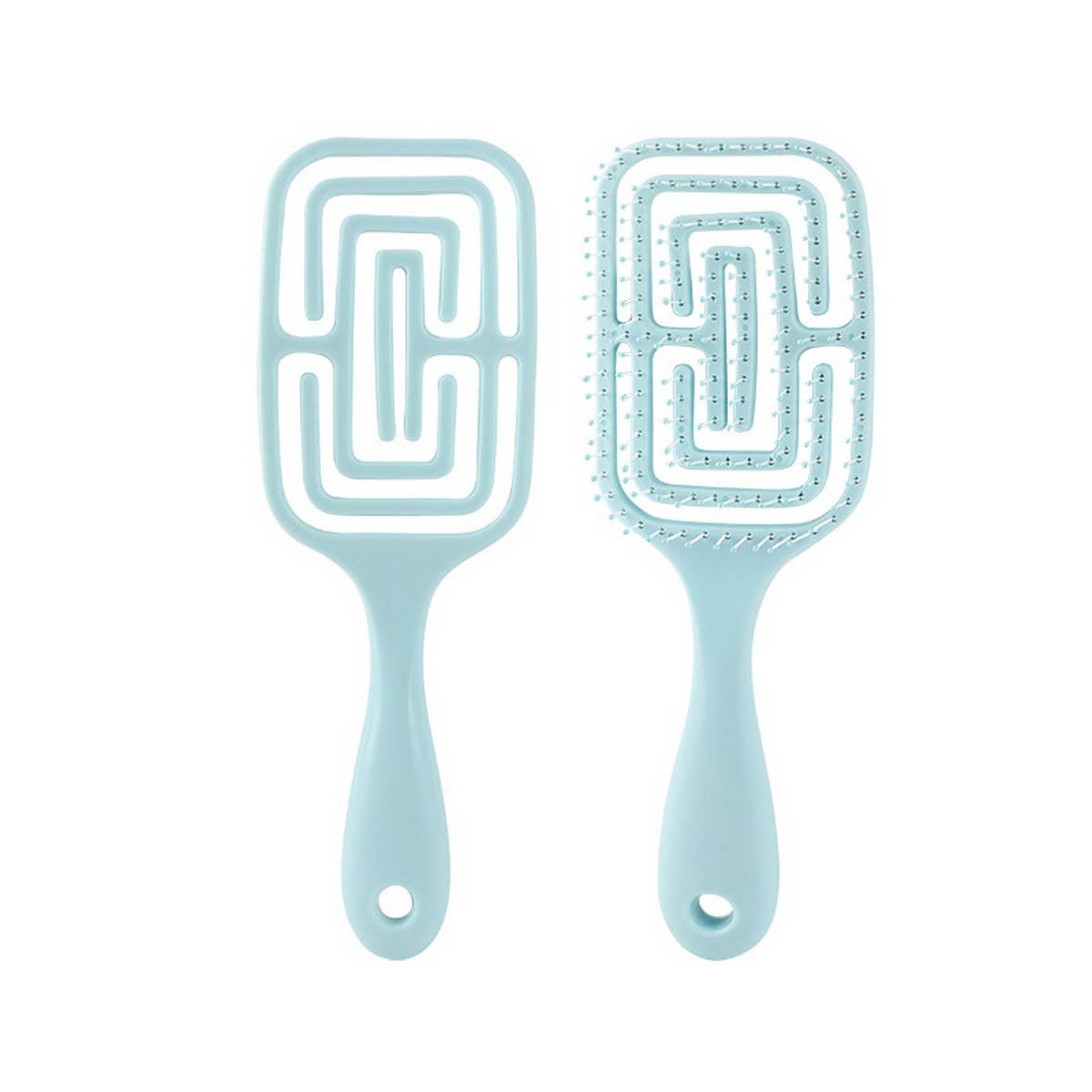 SQUARE HANDLE QUICK-DRYING MASSAGE COMB_CWAHA1878