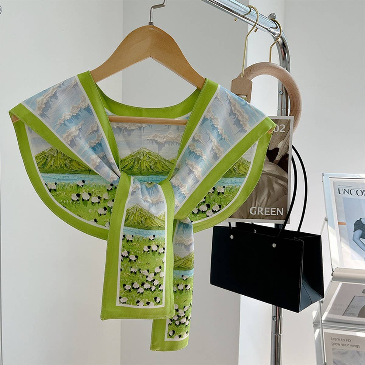 CWASC03117_SUMMER PRINTED SHAWL SCARF FOR WOMEN