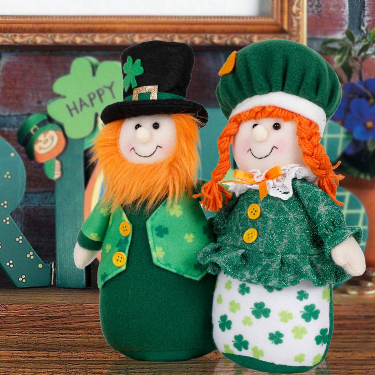 GREEN LEAF FESTIVAL DOLL DOLL ST. PATRICK'S DAY