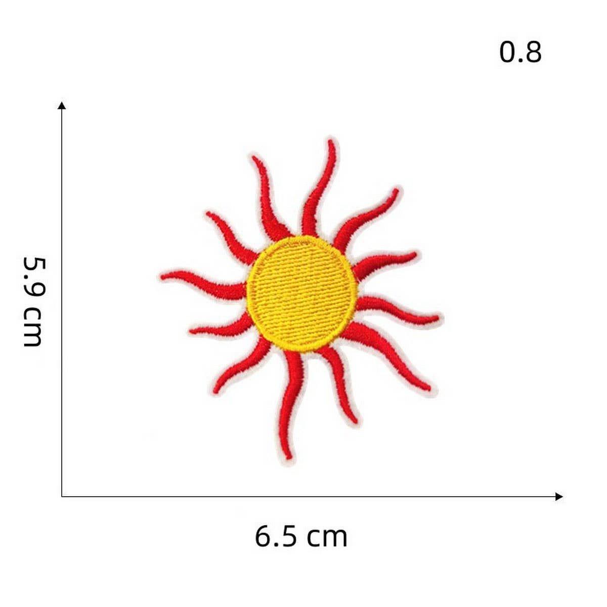 NEW FASHION CARTOON FLORAL CLOTH PATCHES