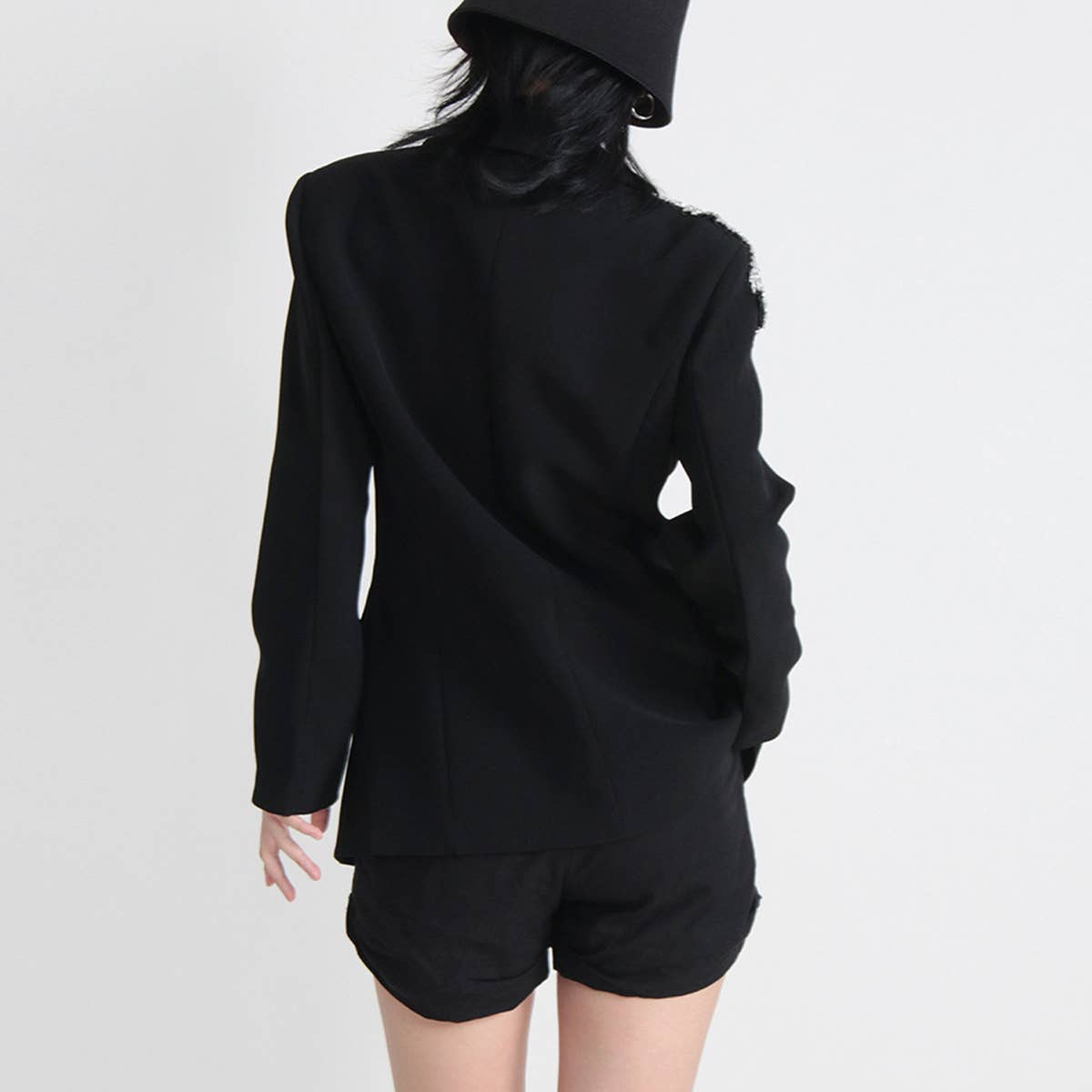 Beaded Floral Blazer ??Loose Fit Elegant Look_CWOCO1233