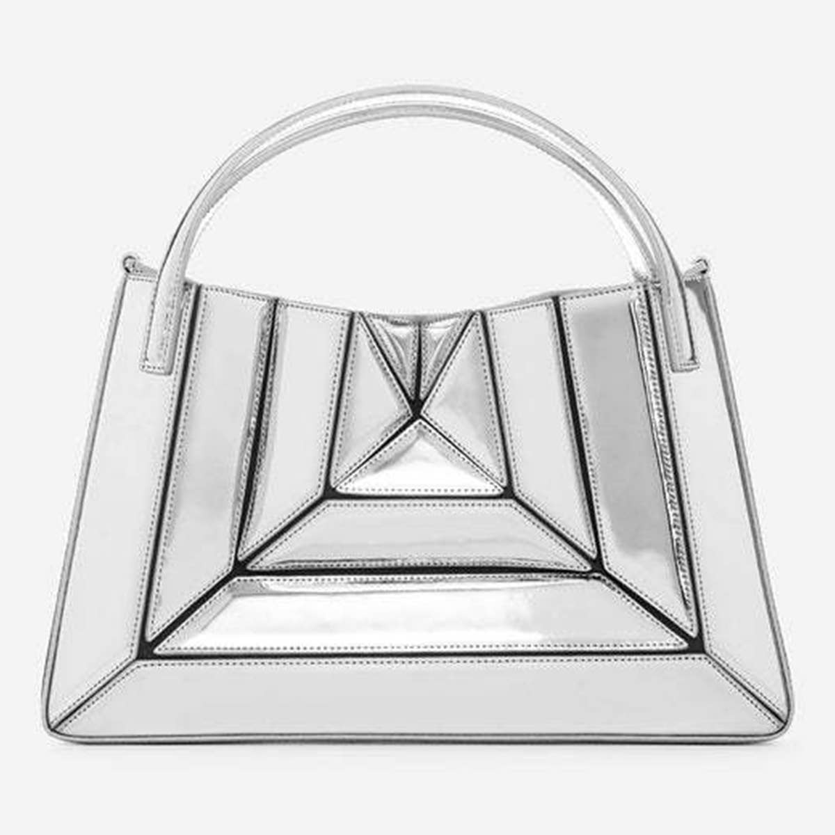 CONTRAST COLOR PATCHWORK DRAWSTRING HANDBAG_CWAB1928