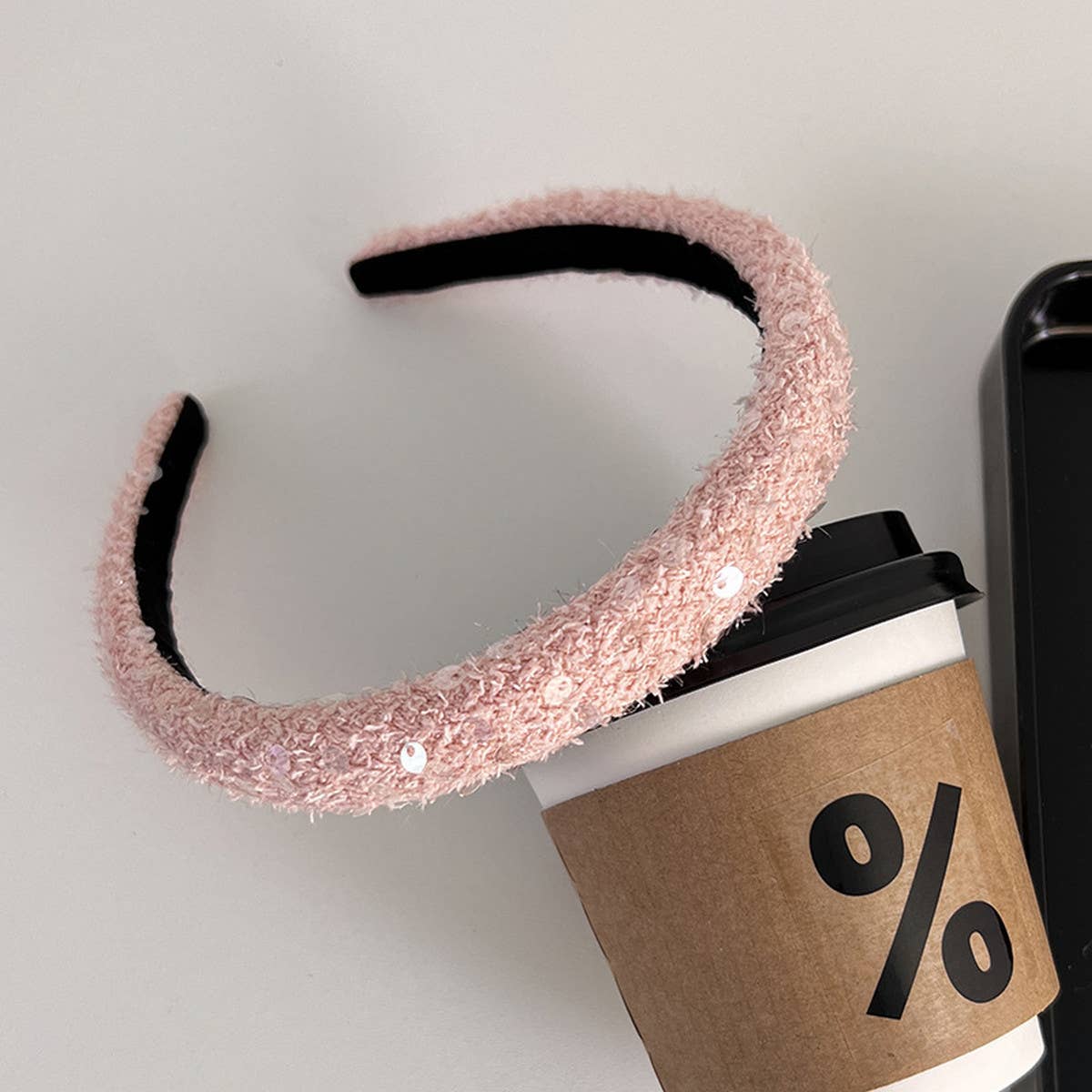 CLASSIC SEQUINED SPONGE HEADBAND