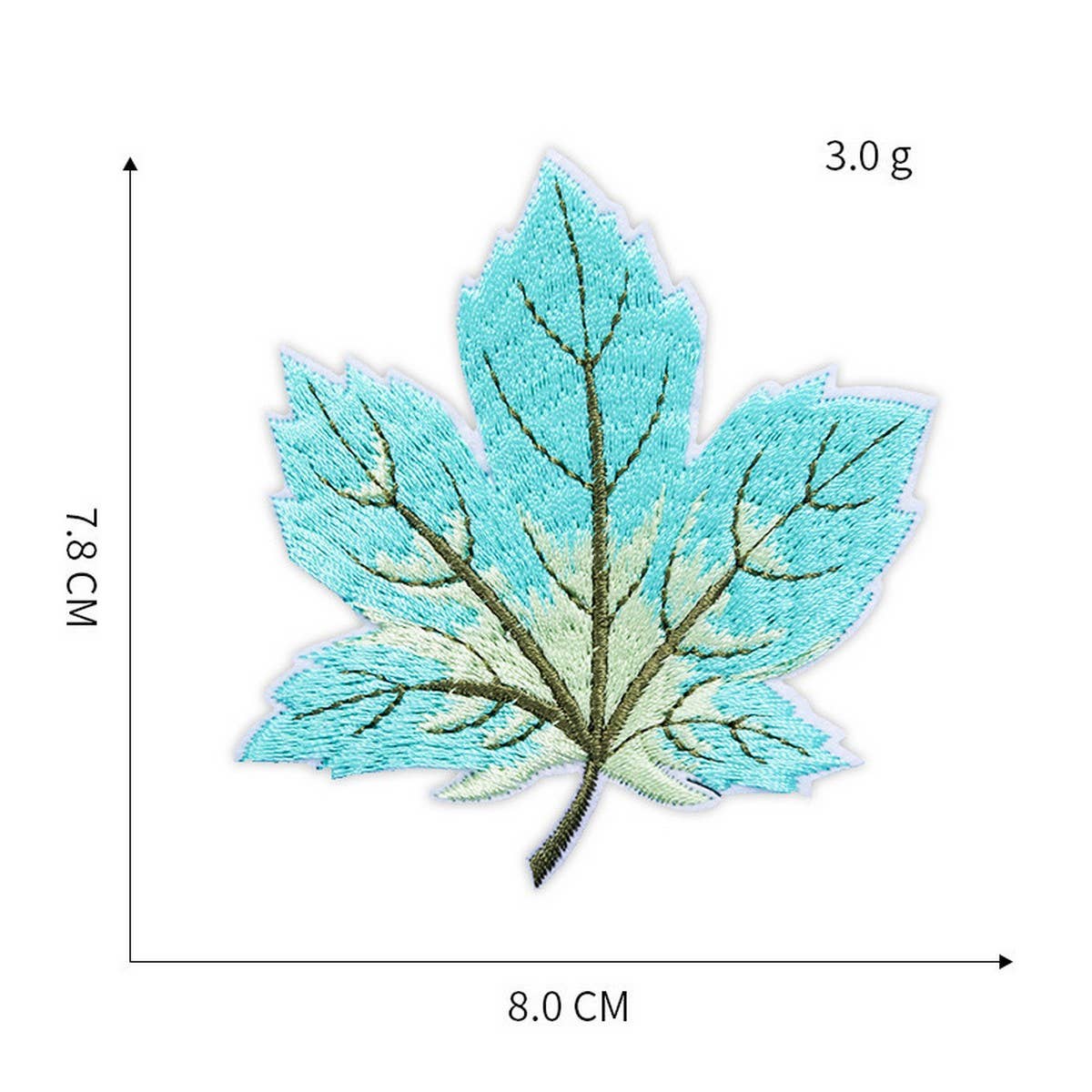 NEW MAPLE LEAF EMBROIDERY CHILDREN'S CLOTH PATCH