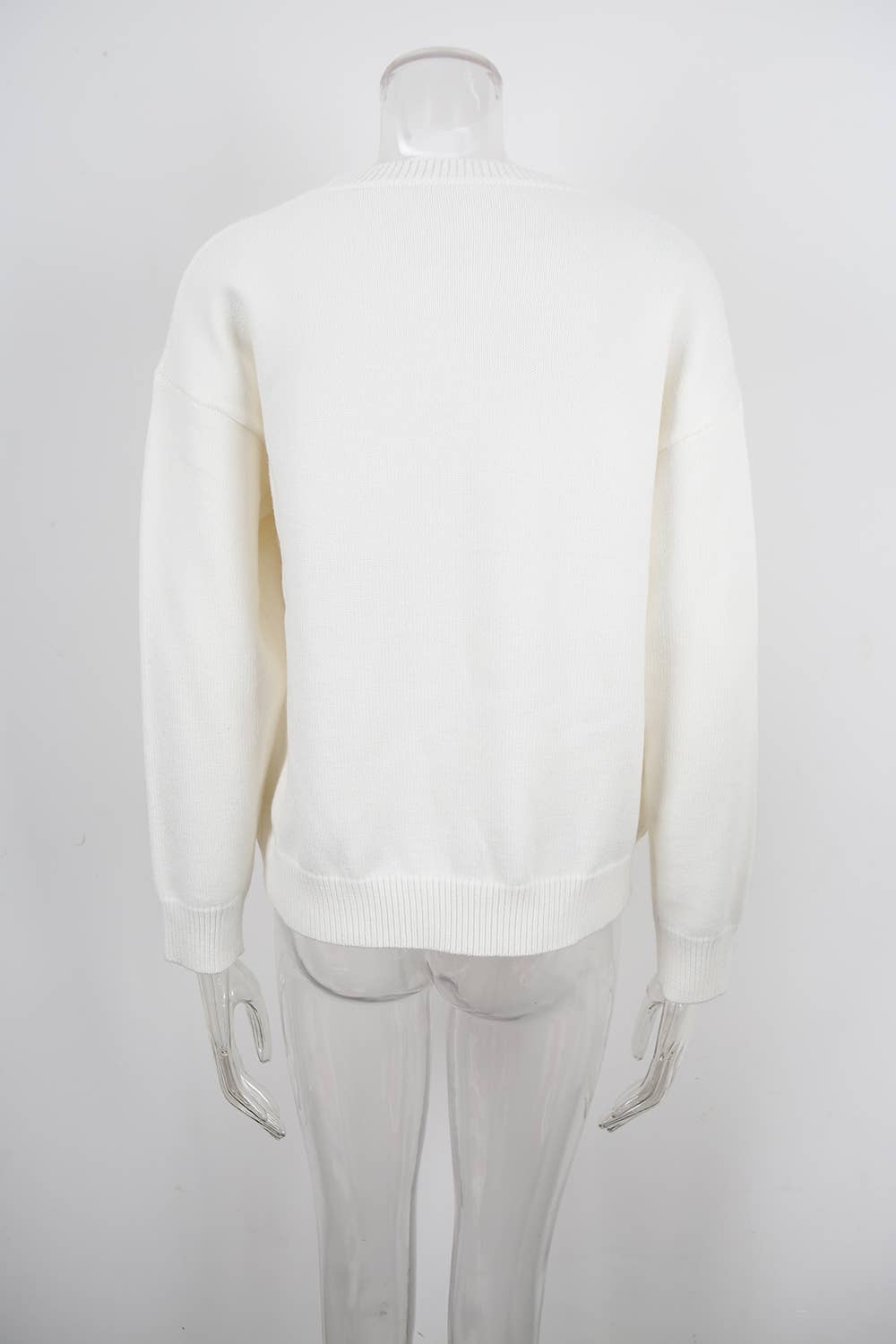 Fashion love loose Valentine's Day knit sweater