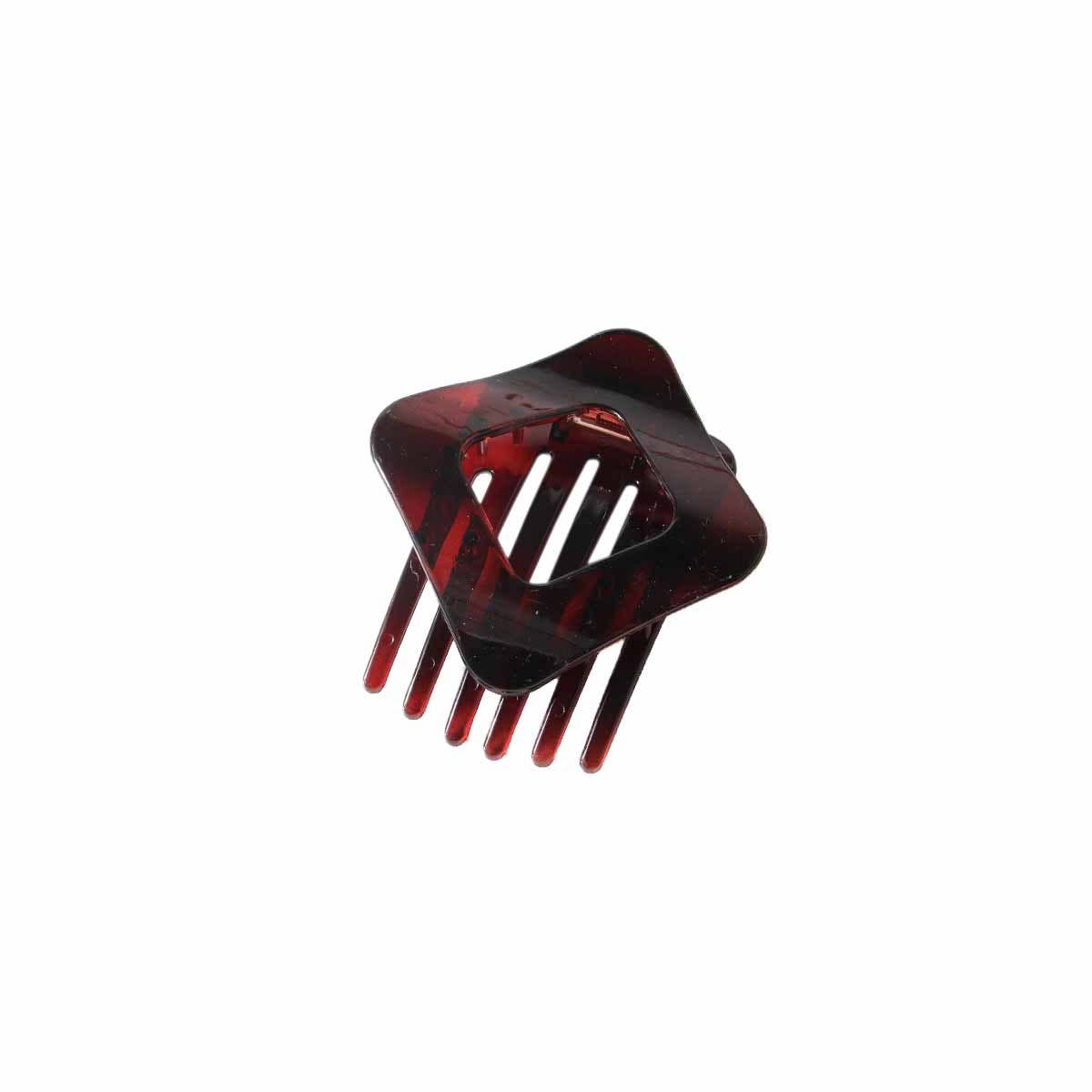 Elegant diamond-shaped simple PC hair clip