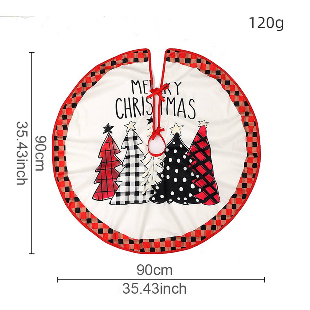 CWMM9409_CREATIVE PRINTED CHRISTMAS TREE BASE ORNAMENTS