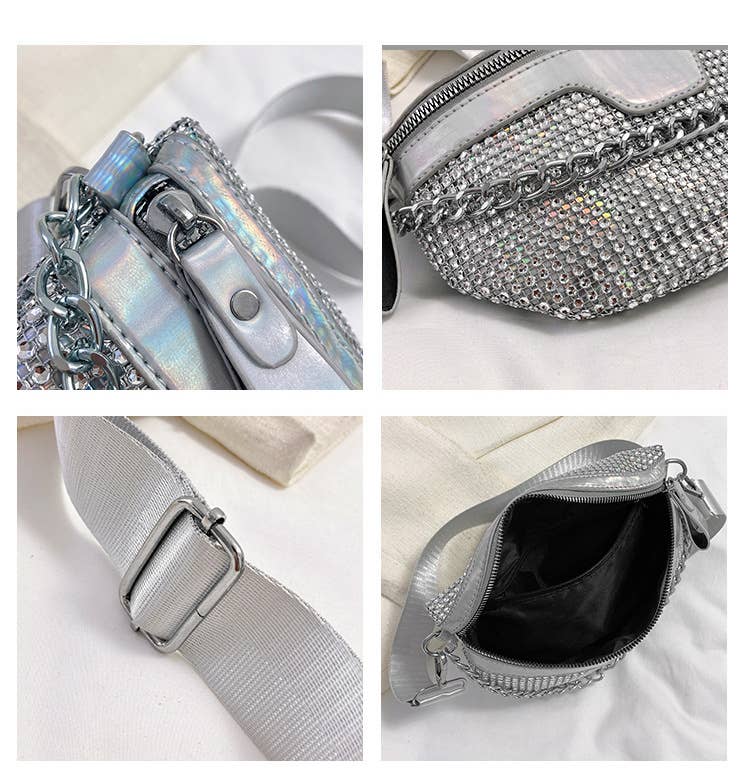 Single-shoulder crossbody casual waist bag