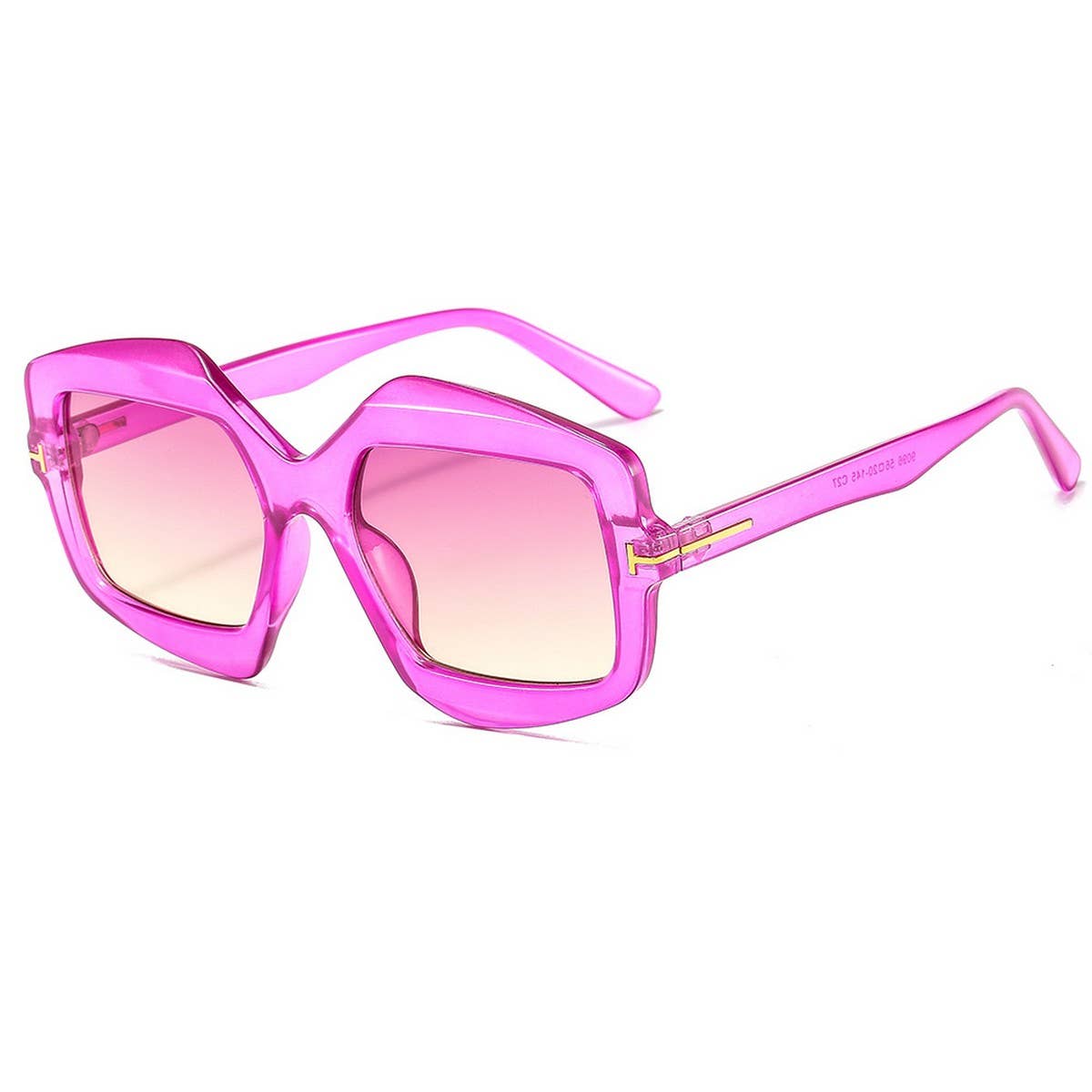 NEW T-SHAPED IRREGULAR TRENDY COLORFUL SUNGLASSES_CWASG0377