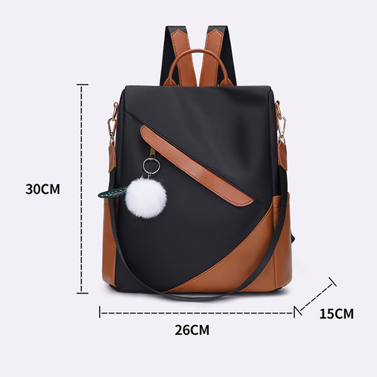 WOMEN ANTI-THEFT WATERPROOF BACKPACK_CWAB2890