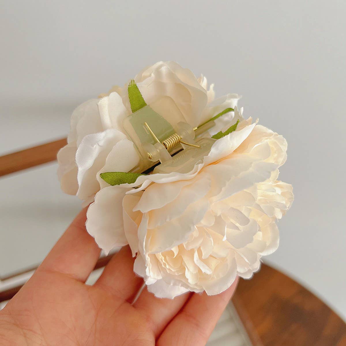 FRENCH ROSE CLIP STYLE HALF-TIED HAIR HAIRPINS_CWAHA1172