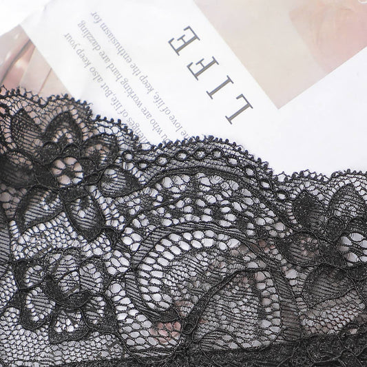 SEXY DEEP V-NECK LACE UNDERWEAR BRA