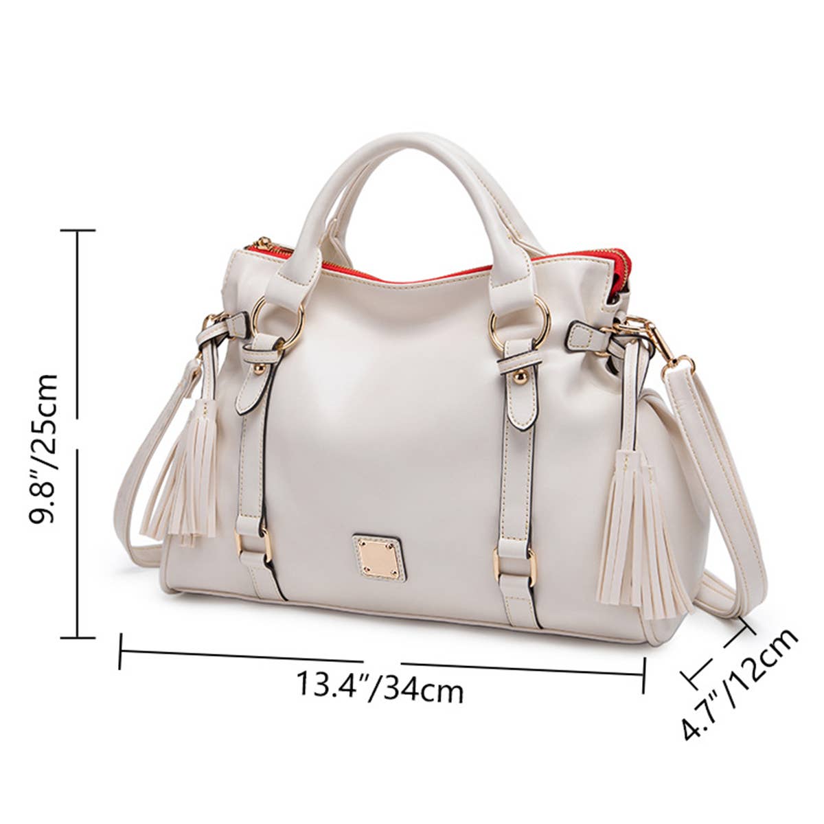 WOMEN LARGE CAPACITY TOTE BAG MESSENGER BAG_CWAB0565