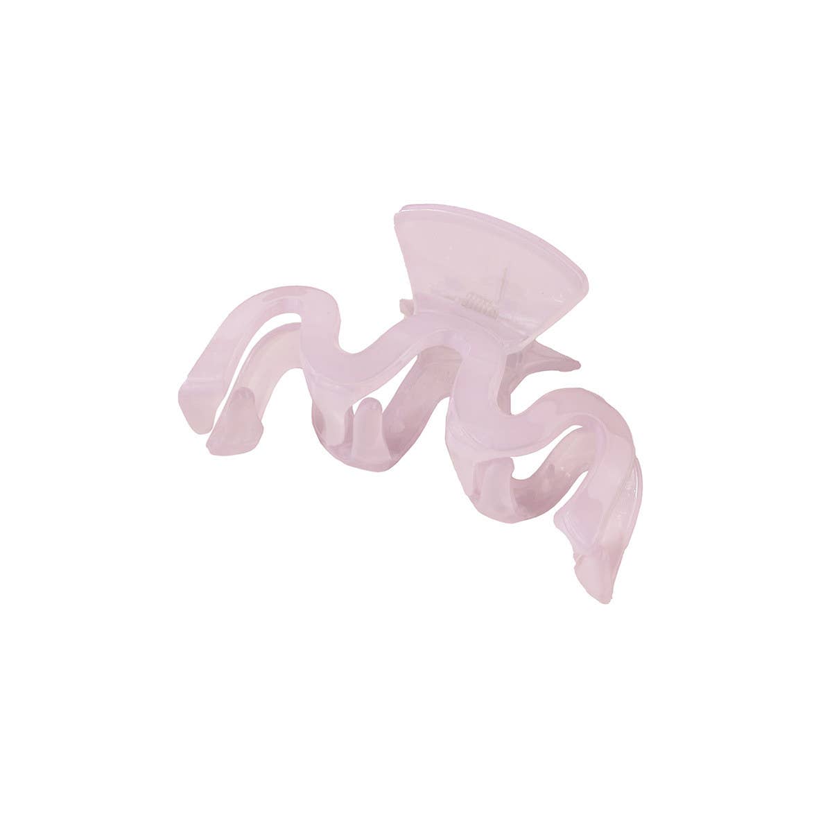 Wavy Back Hair Claw - Large Minimalist Shark Clip_CWAHA1051