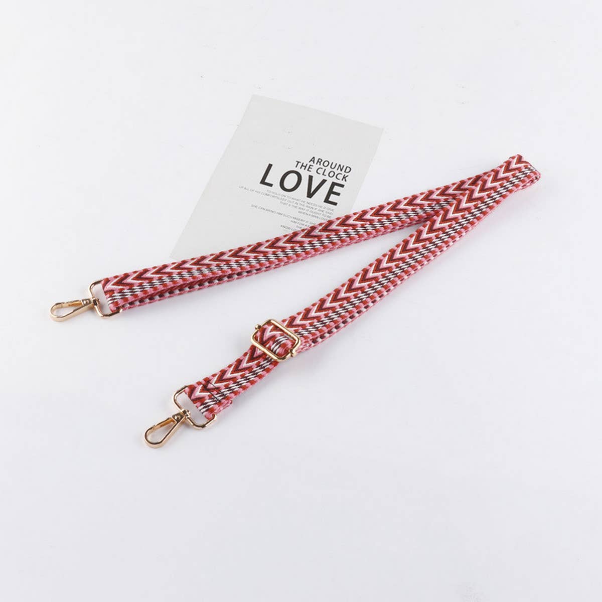 NEW EMBROIDERED REPLACEABLE ADJUSTABLE BAG STRAP