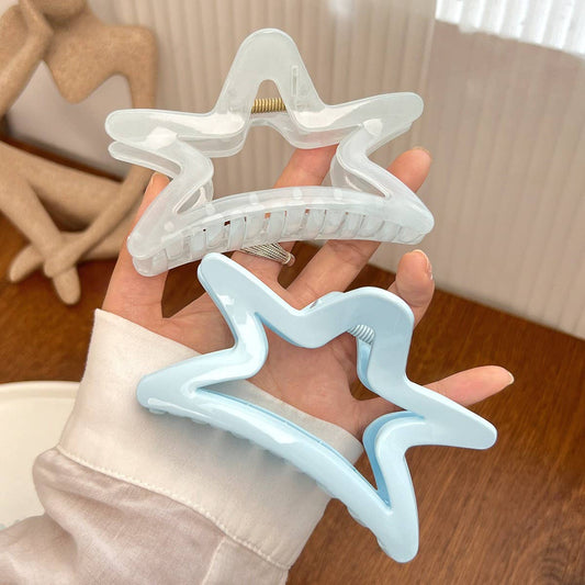 SWEET GIRL BOW FIVE-POINTED STAR HAIRPIN