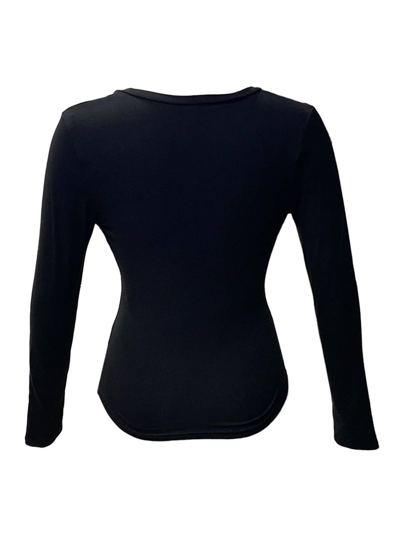 Button Casual Slimming Knitted Crop Top T-Shirt_Cwtbll4122